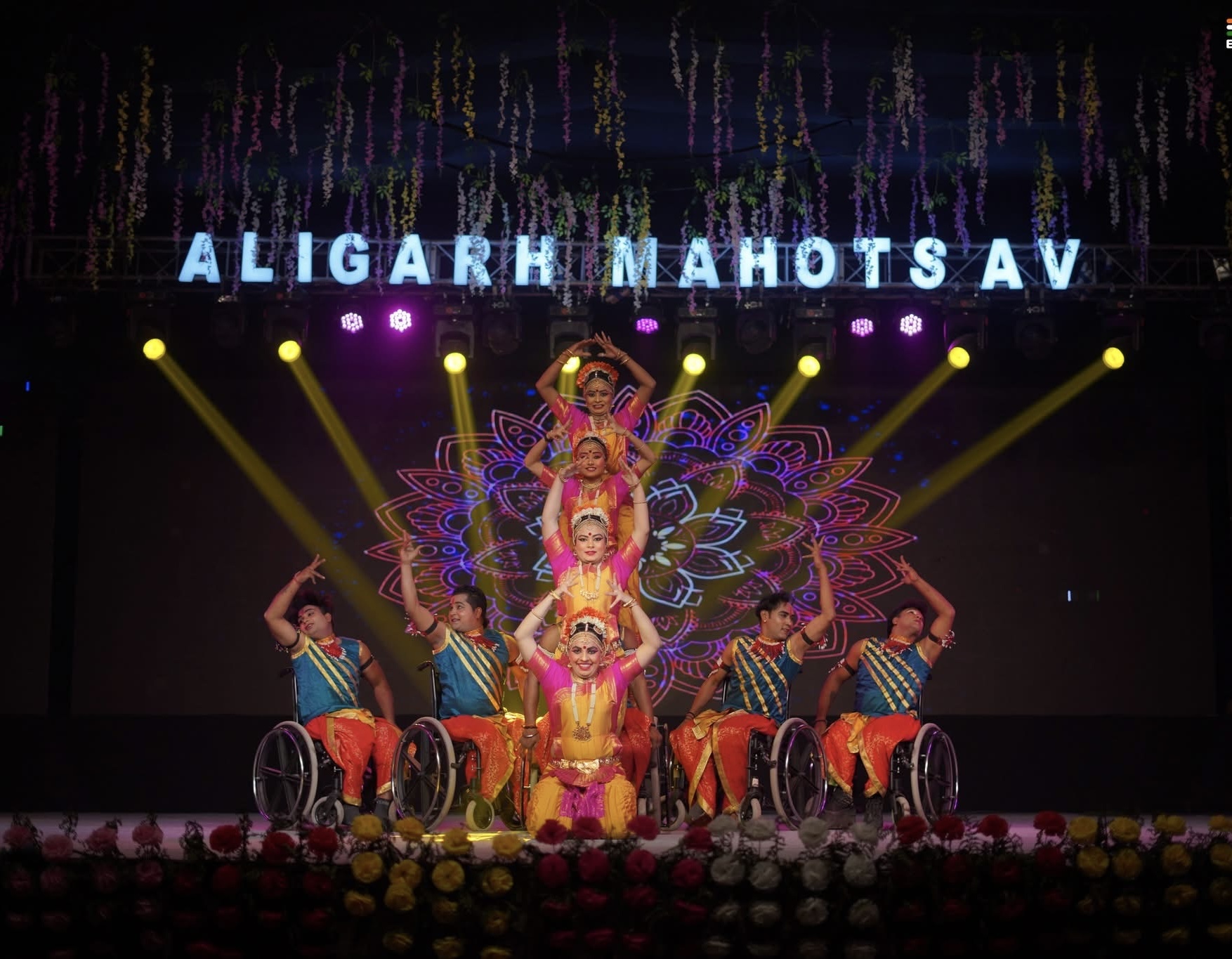 Dance performance lighting
